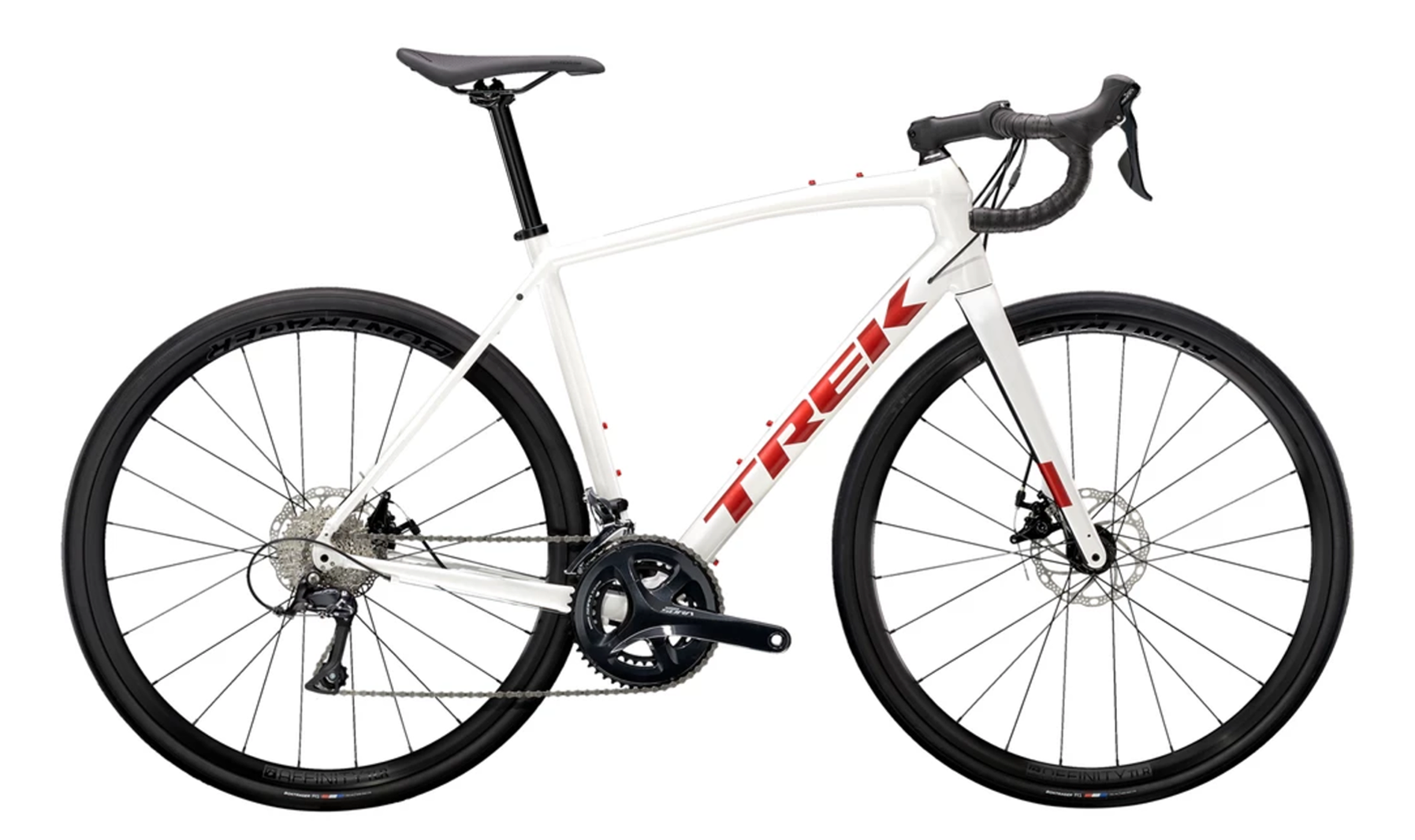 TREK Domane AL3 Disc White Red Bike Rental Korea